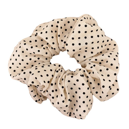 MEDIUM PONY - CREAM POLKA DOTSMain image-5