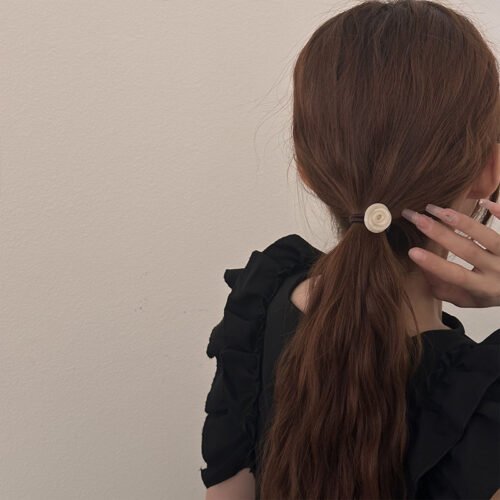 ROSE PONYTAIL CUFFMain image-2