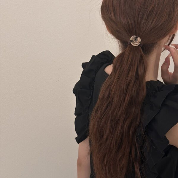 ROSE PONYTAIL CUFFMain image-4