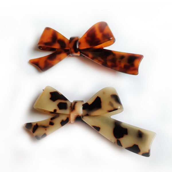 AMBER BOWKNOT PINCH CLIPMain image 2