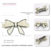 BAO AINA PONYTAIL BARRETTE BOWKNOTMain image 0