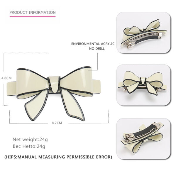 BAO AINA PONYTAIL BARRETTE BOWKNOTMain image 0