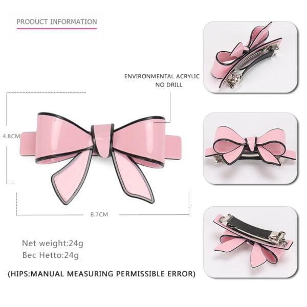 BAO AINA PONYTAIL BARRETTE BOWKNOTMain image 10