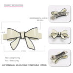 BAO AINA PONYTAIL BARRETTE BOWKNOTMain image 4