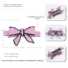 BAO AINA PONYTAIL BARRETTE BOWKNOTMain image 7