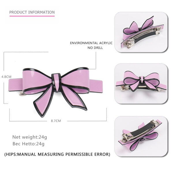 BAO AINA PONYTAIL BARRETTE BOWKNOTMain image 7