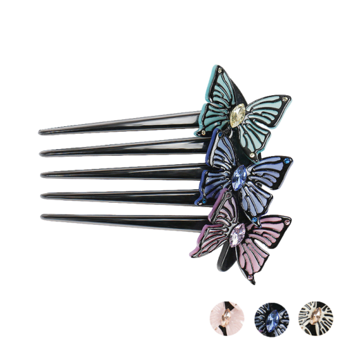 CHIGNON PIN THREE DIMENSIONAL BUTTERFLY37f706e7 6aa6 4446 a3dd ee777a8413cf