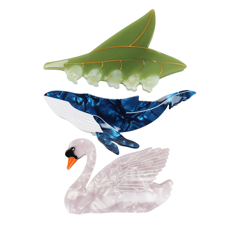 LARGE COUTURE JAW BLUE WHALE SWANS3d529485 da73 4c81 a740 4c74f0d149c9