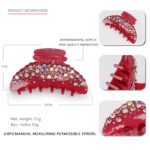 LARGE JAW ACRYLIC RHINESTONESMain image 8