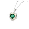 NECKLACES HEART SHAPED GREENMain image 5