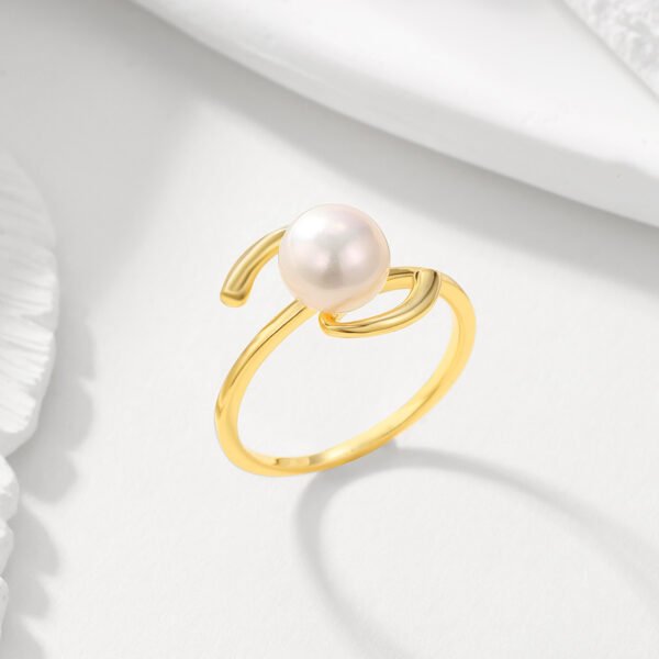 RING PEARL SPIRALMain image 1