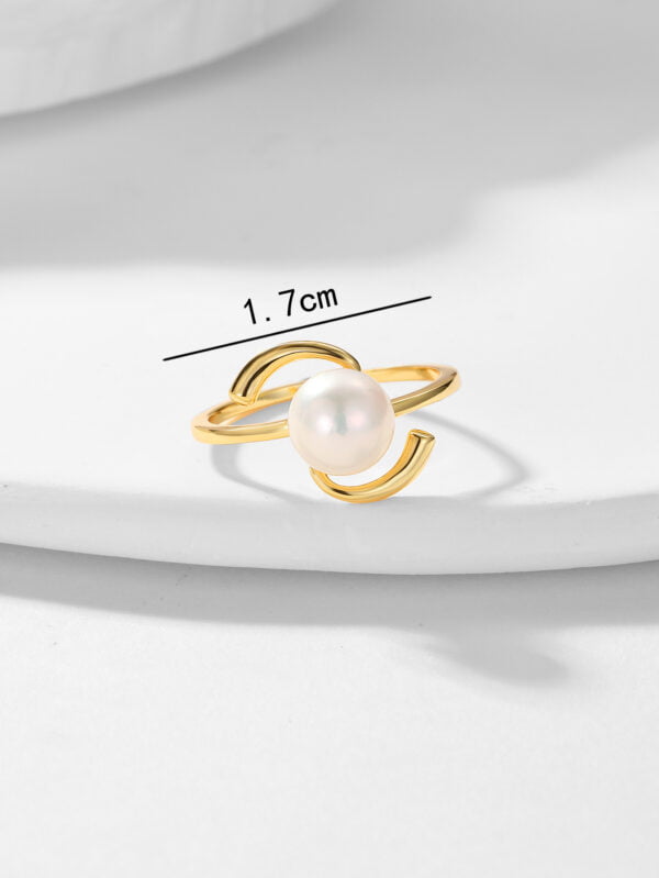 RING PEARL SPIRALMain image 6