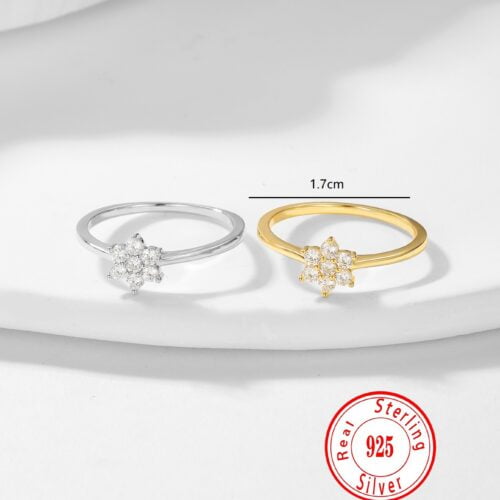 RING WHITE FLOWERSMain image 6