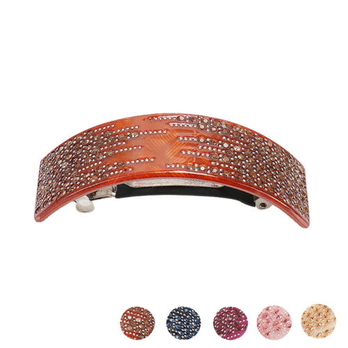 U TYPE VOLUME BARRETTE SET WITH DIAMONDS3b9ab534 c1ba 484b b868 6b6dace358ce