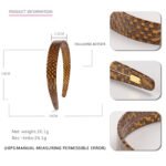 WIDE HEADBAND VINTAGE CHECKERBOARDMain image 9