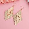 EARRINGS LONG LEAVES5